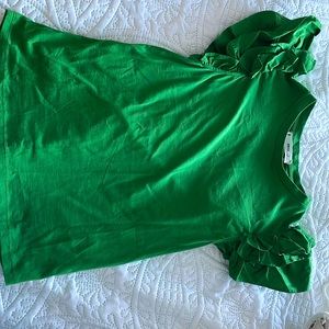 Blouse with ruffles, Mango brand, small size